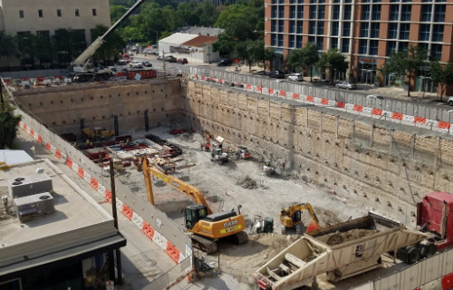 Стена в грунте